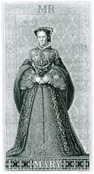 Königin Maria I. graviert von T. Brown